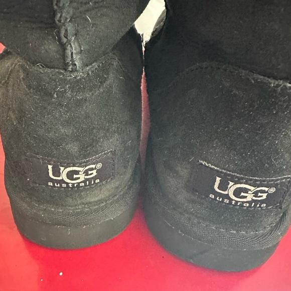 UGG Classic Black Suede Boot - Picture 1 of 10